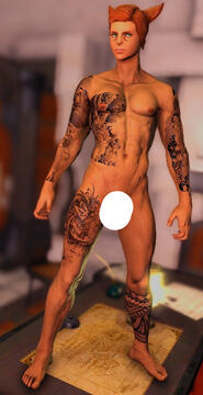 Skin Tattoo Texture